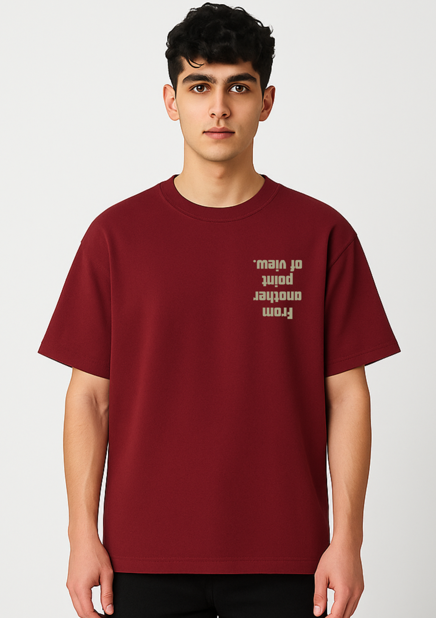 POV Drop Shoulder T Shirt