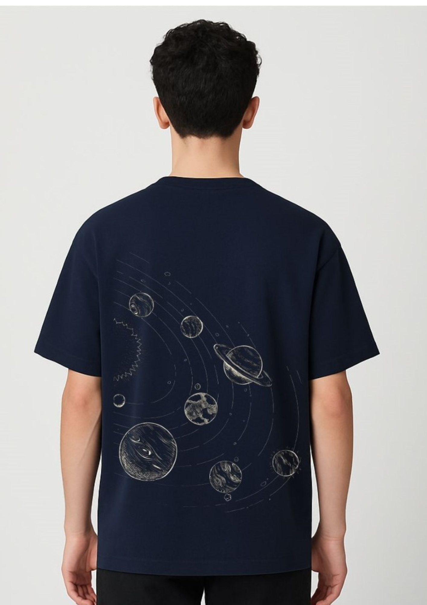 Universe Drop Shoulder T Shirt