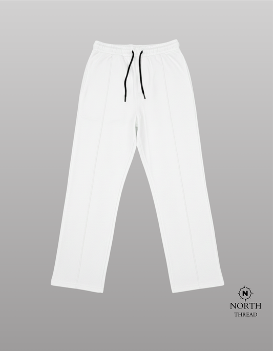 Bershka Heavyweight trouser-White