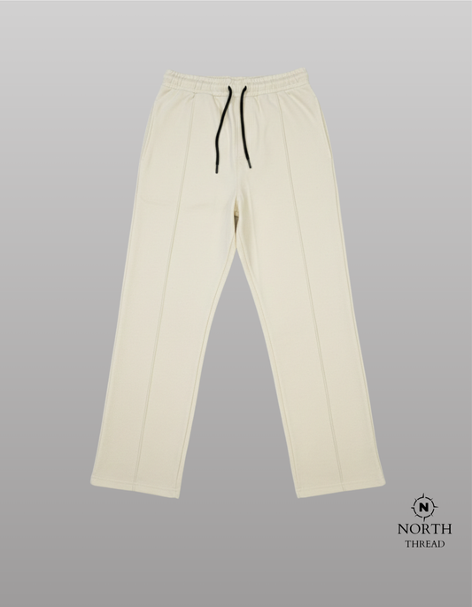 Bershka Heavyweight trouser-Creme
